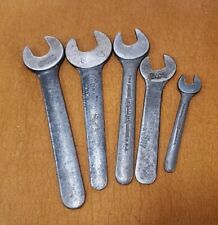 Vintage Williams & Billings Single Open End  Wrenches LOT OF 5 picture