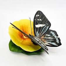 Franklin Mint Butterflies of the World Porcelain Sculpture Mangrove Skipper picture
