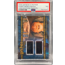 Harry Being Sorted Film Cell Card 035/397 PSA 7 - 2005 Harry Potter Artbox picture