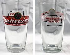 Budweiser Beer Nebraska This Buds for You Pint Glass State Outline picture