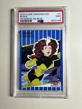 2023 Fleer Throwbacks '89 Marvel Edition Blue 14/25 Rogue #17 PSA 9 MINT picture