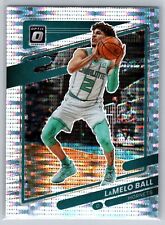 2021-22 Panini Optic Silver Pulsar Target Parallel LaMelo Ball Hornets 26 picture