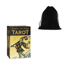 Radiant Wise Spirit Tarot Cards Deck Lo Scarabeo A. E. Waite With Bag EX247 picture