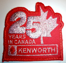 1979 Kenworth Trucks 25 Years In Canada Patch Badge Crest picture