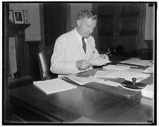 Possible Supreme Court appointee,Robert H Jackson,desk,Washington DC,1937 1 picture