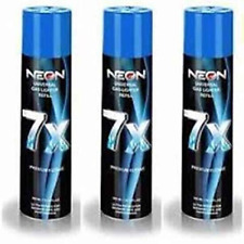 3 Can Neon 7X Refined Butane Lighter Gas Fuel Refill 300 mL 10.14 oZ Canister picture