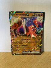 Pokémon TCG Koraidon ex Sv03: Obsidian Flames 124/197 Holo Double Rare picture