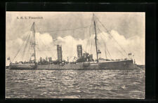 Ak Battle Ship S. M.S.Frauenlob 1915 picture