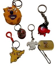 Vintage 90s-early00s Pokemon &Pop Culture Keychain Lot picture
