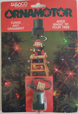 NOS 1989 ENESCO ORNAMOTOR Turns Any Ornament CHRISTMAS ORNAMENTS Rotating Motor picture