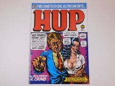 HUP 1 NM- 9.2  Underground Comics R Crumb Comix picture