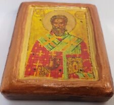 Saint Therapon Bishop of Cyprus Αγιος Θεραπων Byzantine Greek Orthodox Icon picture