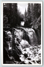 1930s YELLOWSTONE PARK LUCIER POWELL WY KEPLER CASCADES REAL PHOTOGRAPH Z4617 picture