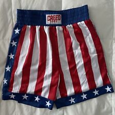 Adult Apollo Creed Boxing Trunks Official Movie Promo 2015 Large Rare Find picture