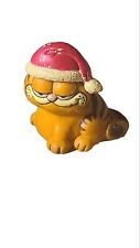 Vintage 1980s Garfield Santa Hat Christmas 2