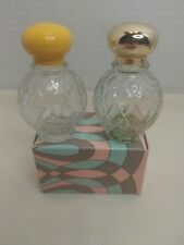VTG AVON Fragrance Gem Cologne EMPTY Decanters Collectible w/Box  (Lot Of 2) picture