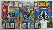 Lot of 9 1993 Marvel What If... #51 52 53 54 55 56 57 59 60 Missing #58 picture