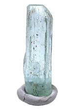 39.20 Carat Natural High Quality Blue Aquamarine Crystal Rough Specimen EBS1567 picture