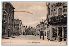 Toul Meurthe-et-Moselle France Postcard Jeanne d'Arc Street c1910 Antique Posted picture