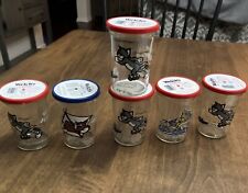 Vintage Welch's Tom & Jerry Jelly Jars with Lids picture