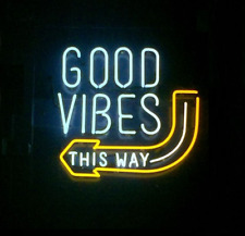 New Good Vibes This Way Neon Light Sign 24