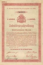 Germany - 1,000 Mark Bond - Foreign Bonds picture