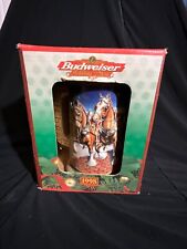 Budweiser Holiday Stein 1998 picture