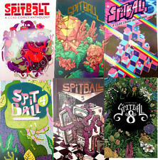SPITBALL A CCAD Comic Anthology Graphic Novel Columbia College Set of 6 - 1-5+8 picture