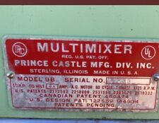 Vintage Prince Castle Multimixer 9B 5 head Milkshake Mixer picture