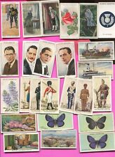 101 ASSORTED TOBACCO CIGARETTE CARD LOT JOHN PLAYER WILLS GODFREY PHILLIPS + MIX picture