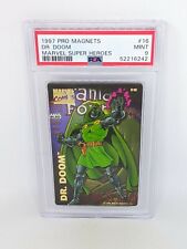 1997 Pro Magnets Marvel Super Heroes #16 DR. Doom PSA 9 picture
