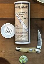 GREAT EASTERN TIDIOUTE GEC WHITE BONE LITTLE RATTLER KNIFE  MIT 190120 picture