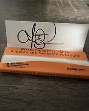 Zig Zag Rolling Papers Signed/Autographed By Afroman picture