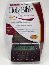 Vintage Franklin Electronic Holy Bible King James Version KJV450 Handheld SEALED picture