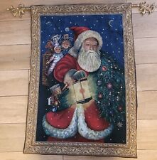 Christopher Radko Santa Tapestry 