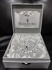 Waterford 2011 Snowflake Wishes Ornament, Limited 1st Edition Mint In Box picture