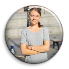 Greta Thunberg 2 Badge 38mm Button Pin picture