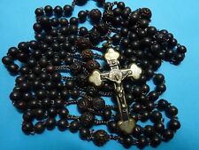 antique 15 DECADE french PRIEST ROSARY  / monastery FRANCE 1850 picture