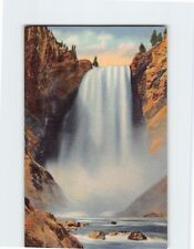 Postcard Great Falls of the Yellowstone National Park USA picture