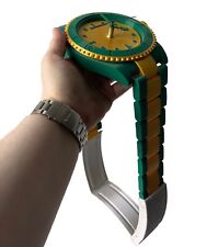 3D Printed Rolex Submariner Watch Clock Oversized Working Display Timep picture