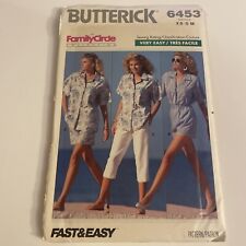 Vintage Butterick XS-S-M Sizes 6-8-10-12-14,Misses Shirts, Shorts, & Pants Uncut picture