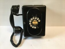 Automatic Electric Metal Wall Rotary Dial Telephone READ FULL DESCRIPTION picture