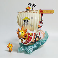 Anime OP Thousand Sunny Straw Hat Pirates Ship Wave Treading Figure Toy Gift picture