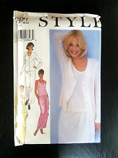 Style 2871 Sz A 10-22 Sew Pattern UNCUT Skirt Top Jacket Pants Full Outfit 15pc picture