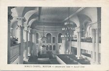 BOSTON MA – King’s Chapel Interior picture