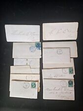 1800s Antique Letters Family Wedding Love Lot of 12 Chicago Illinois Nebraska picture