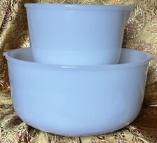 Glasbake 20CJ And 19CJ Mixing Bowls Vintage 1950s-1960s Made For Sunbeam VGUC picture
