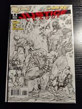 Justice League (DC New 52) #6 (2012) Jim Lee B&W Sketch 1:200 Variant picture