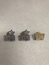 Lot Of 3 - Vintage LOUISVILLE GAS AND ELECTRIC HAT LAPEL  PINS  LG&E CO. picture