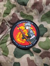 Anime Vietnam War Marines Call of Duty Girl Panzer Morale Military Airsoft Patch picture